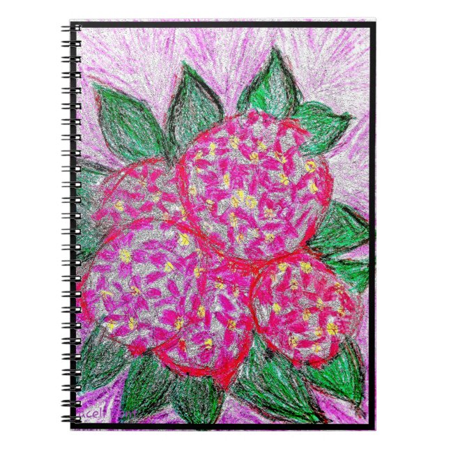 Photo Notebook  Hydrangeas (Front)
