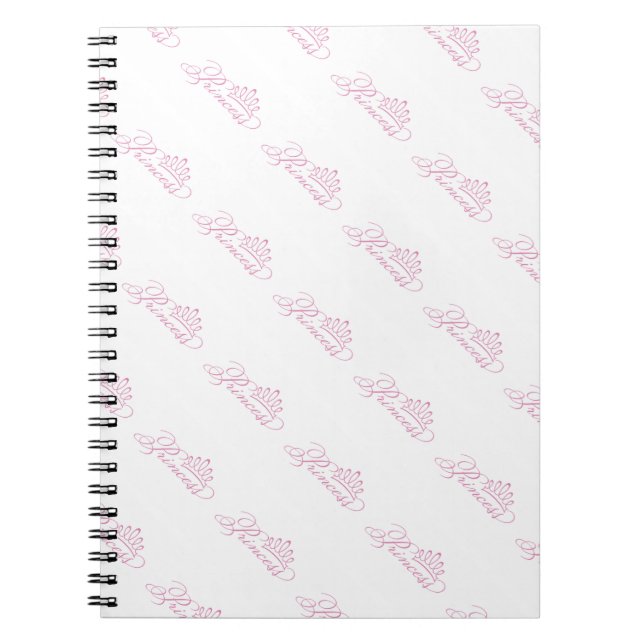 Photo Notebook/Princess with Crown Notebook (Front)