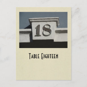 Photo number 18 table card