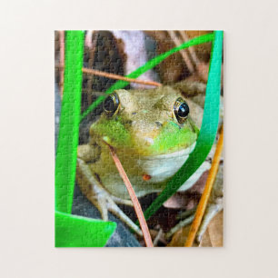 Photo of a Frog Minnesota. Jigsaw Puzzle