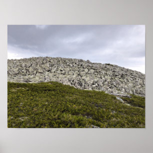 photo of a mountainous autumn forest, mountains, p poster