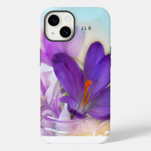 Photo of a Pretty Purple Spring Crocus iPhone 14 Case