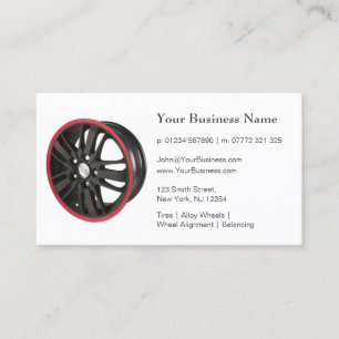 Photo of Alloy Wheel Rim - Business Card