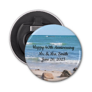 Photo of Atlantic Ocean Shore 40th Anniversary Bot Bottle Opener