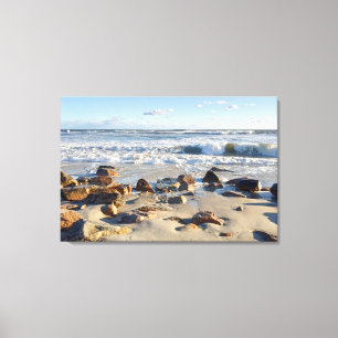 Photo of Atlantic Ocean Waves Canvas Print