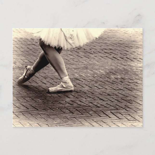 Photo of Ballet Slippers Postcard (Front)