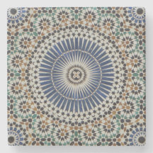 Photo of beautiful Moroccan mosaic tile