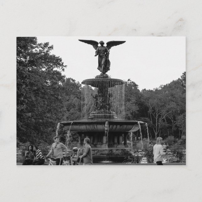 Photo of Bethesda Fountain, Central Park Postcard (Front)