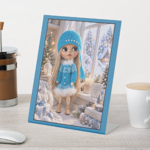 Photo of Blythe doll Pedestal Sign
