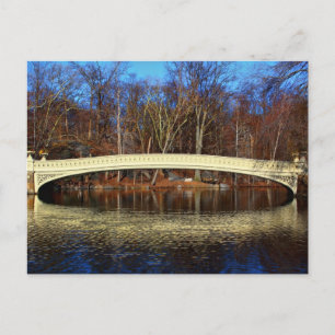 Photo of Bow Bridge in Central Park, New York Postcard