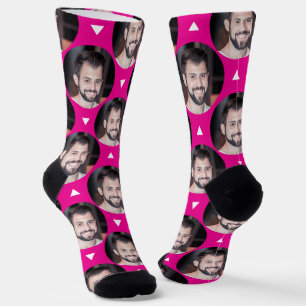 Photo of Boyfriend for Girlfriend Hot Pink Fun Socks