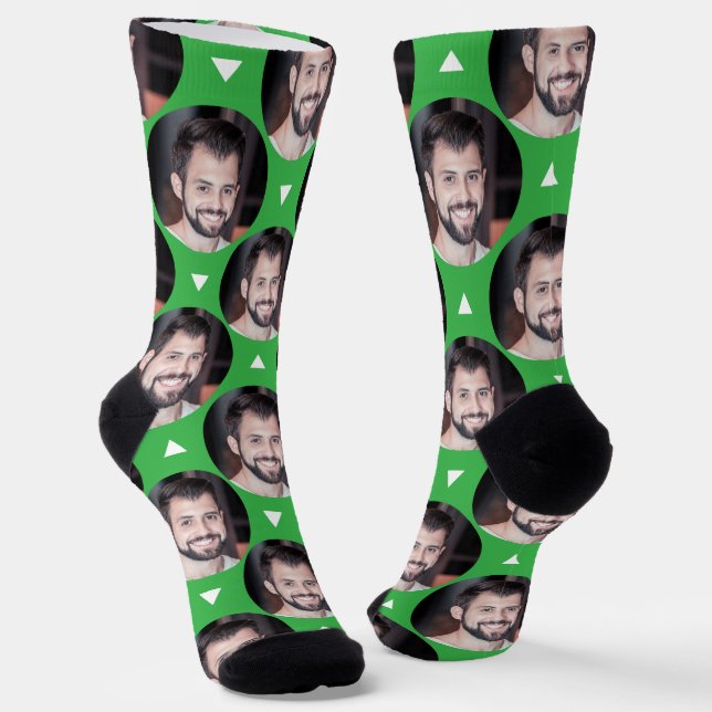 Photo of Boyfriend for Girlfriend Kelly Green Fun Socks (Angled)
