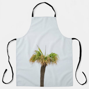Photo of brown and green palm tree apron