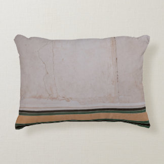 Photo of brown concrete pavement decorative cushion