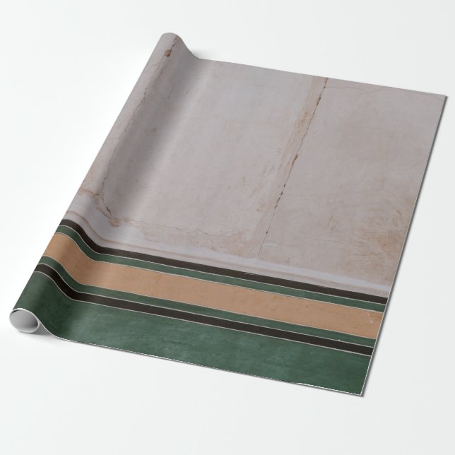 Photo of brown concrete pavement wrapping paper (Unrolled)