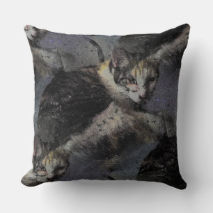 Photo of cat with effec trough cushion