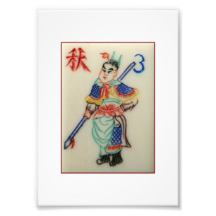 Photo of Chinese Warrior – Season tile 3 Print