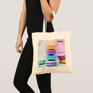 Photo of Colourful Macarons Tote Bag