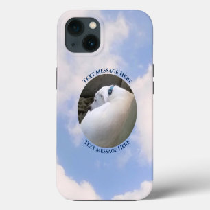 Photo of Cute Puppy Dog Sleeping Blue Sky Clouds iPhone 13 Case