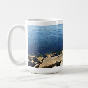 Photo of Deep Blue Atlantic Ocean Best Dad Ever Coffee Mug