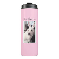 Photo of Dog Wearing Bunny Ears Best Mum Ever Pink