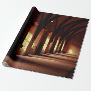 Photo of empty hallway wrapping paper