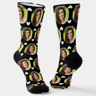 Photo of Girlfriend For Boyfriend Hearts Black Socks