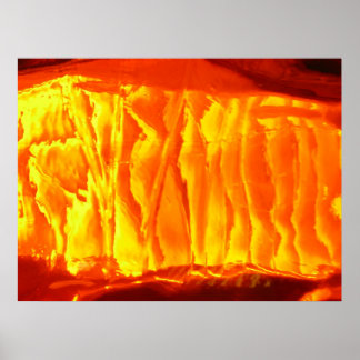 Photo of glass poster