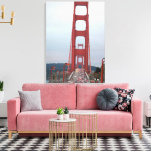 Photo of Golden Gate Bridge  Wrapped Canvas