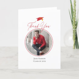 Photo of Grad, GRADUATION Thank You 