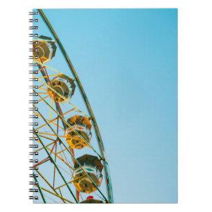 Photo of green Ferris wheel Notebook