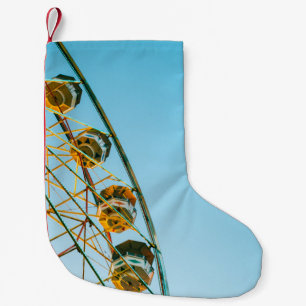 Photo of green Ferris wheel Small Christmas Stocking