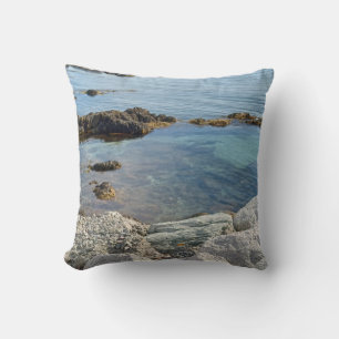 Photo of Low Tide Translucent Atlantic Ocean Cushion