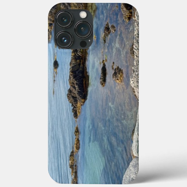 Photo of Low Tide Translucent Atlantic Ocean Water Case-Mate iPhone Case (Back)