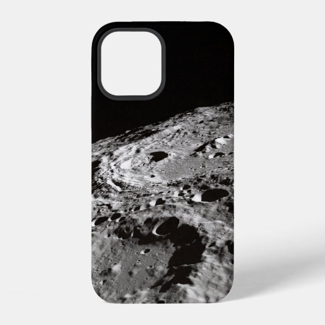 PHOTO OF MOON SURFACE iPhone CASE (Back)