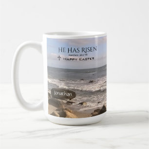 Photo of Ocean Shore Resurrection Day Easter Gift Coffee Mug