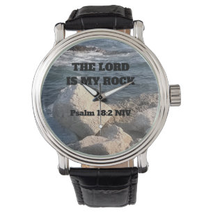 Photo of Ocean The Lord is My Rock Bible Verse Wat Watch