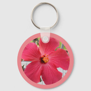Photo of Pink Flower Song of Solomon Bible Verse Key Ring