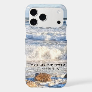 Photo of Stormy Sea He Calms the Storm Bible Verse