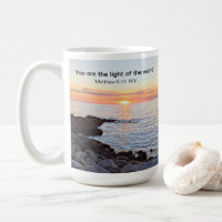 Photo of Sunset on Ocean Bible Verse Name