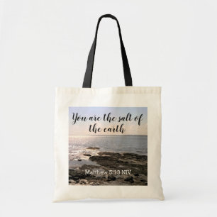 Photo of the Ocean You are the Salt of the Earth Tote Bag
