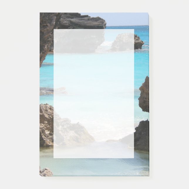 Photo of Tropical Island Coast & Sea Post-it Notes (Front)