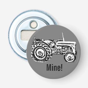 photo of Vintage Grey massey fergison tractor Bottle Opener