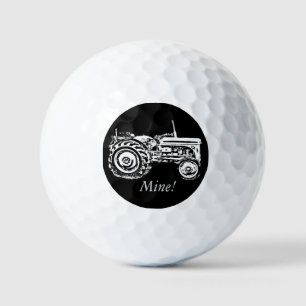 photo of vintage Grey massey fergison tractor  Golf Balls