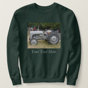 photo of vintage grey massey fergison tractor sweatshirt