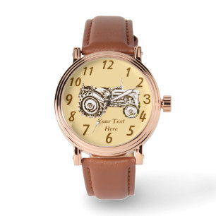 photo of vintage massey fergison tractor  watch