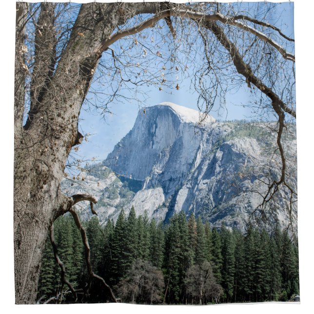 Photo of Yosemite's Half Dome Shower Curtain (Front)
