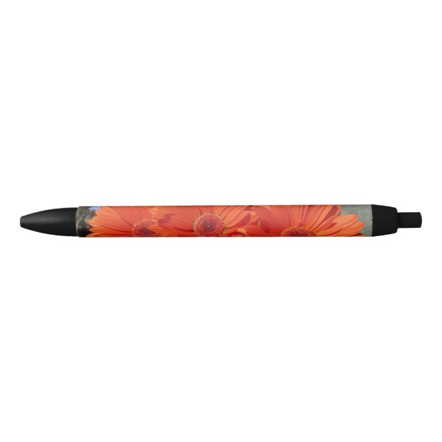 Photo Orange Daisy Flower Pen (Front)
