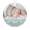Photo Ornament | Baby Boy First Christmas