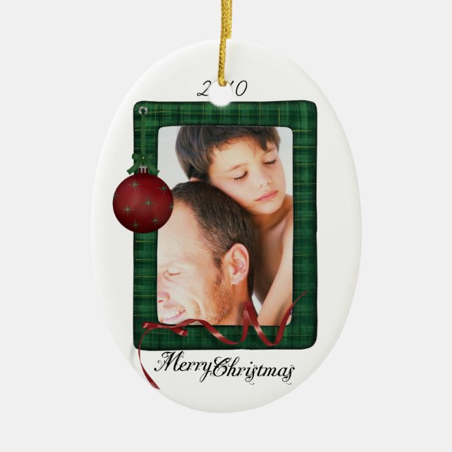 photo oval ornament (Front)